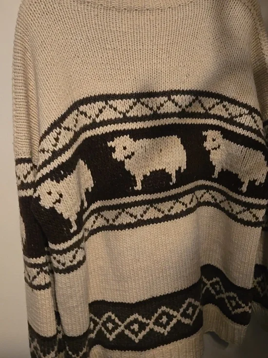 Wool Cow Sweater - Picture 2 of 2